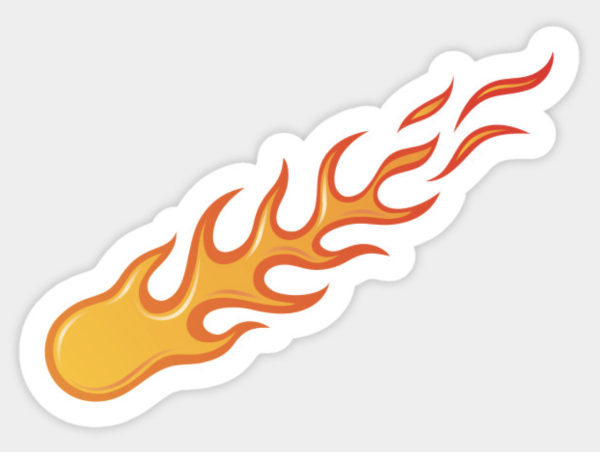 Огненные Стикеры
