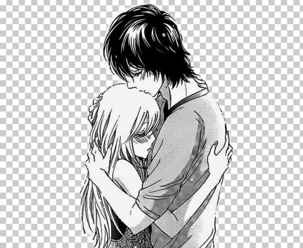 Аниме объятия