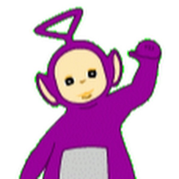 Телепузик без костюма