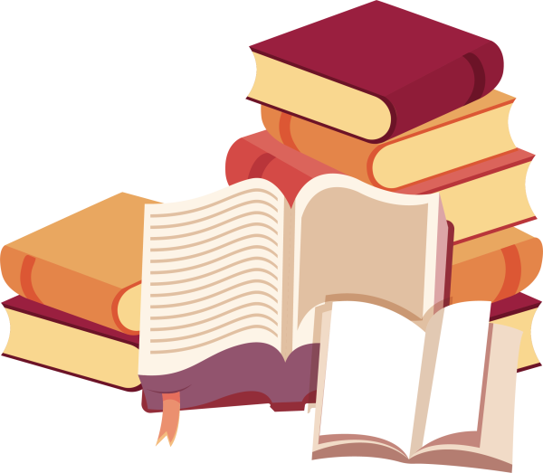 Книга на прозрачном фоне