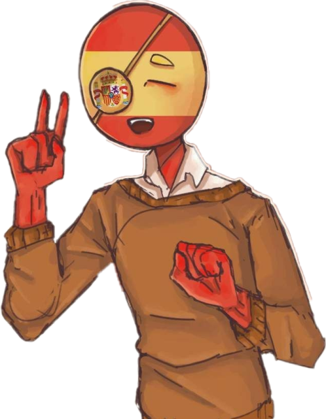 Countryhumans Россия и Испания