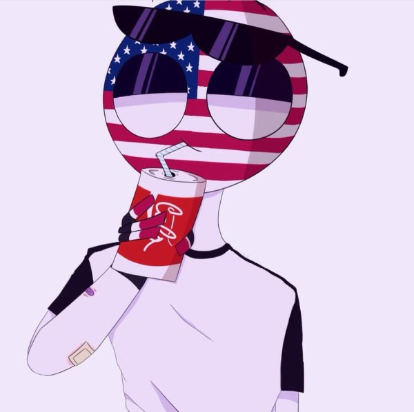 Арты с Америкой кантрихьюманс