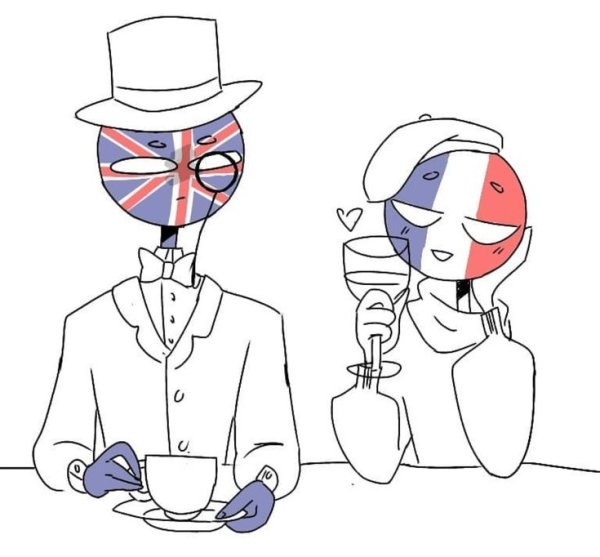 Countryhumans комиксы Франция