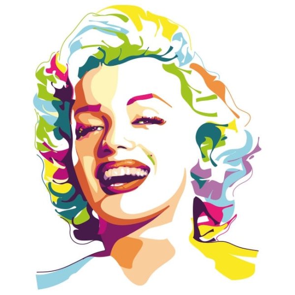 Мэрилин Монро вектор