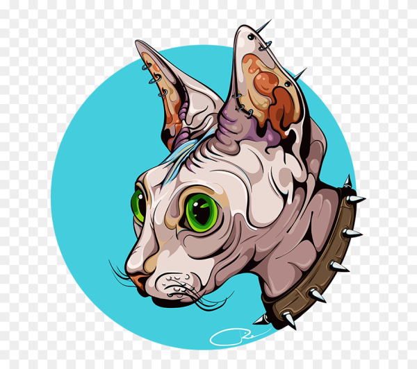 Сфинкс морда арт