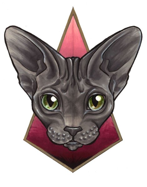 Сфинкс рисунок