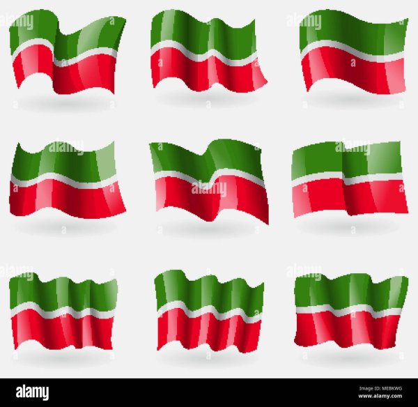 Флаг Татарстана вектор