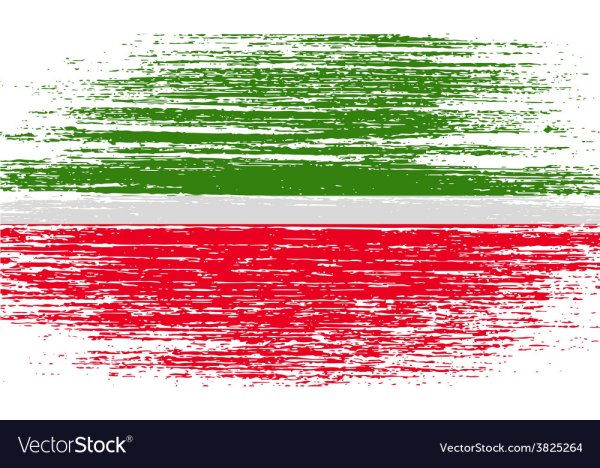 Татарский флаг на прозрачном фоне