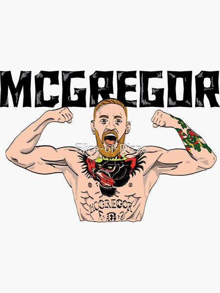 МАКГРЕГОР надпись