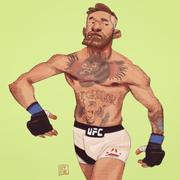 Конор МАКГРЕГОР арт