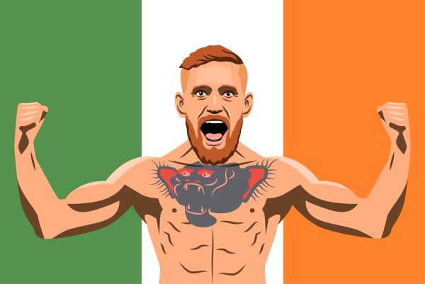 Рисунок Конора МАКГРЕГОРА