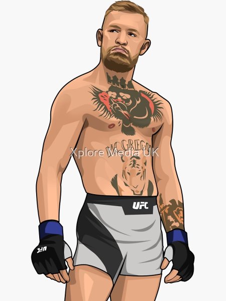 Конор МАКГРЕГОР мультяшный