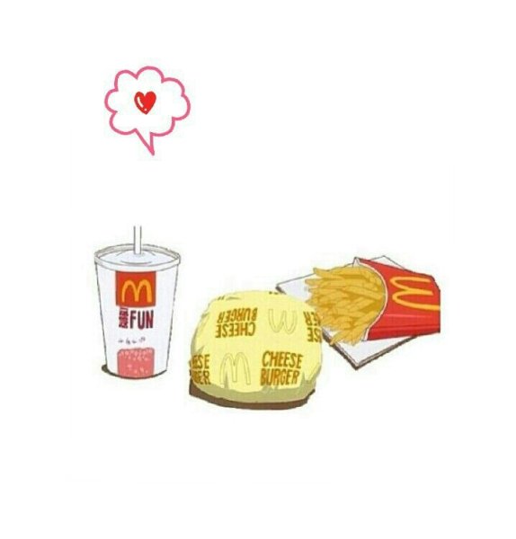Макдональдс картинки для стикеров