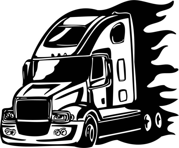 Логотип дальнобойщиков