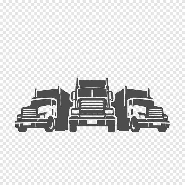 Дальнобойщик вектор сбоку