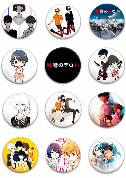 Аниме значки