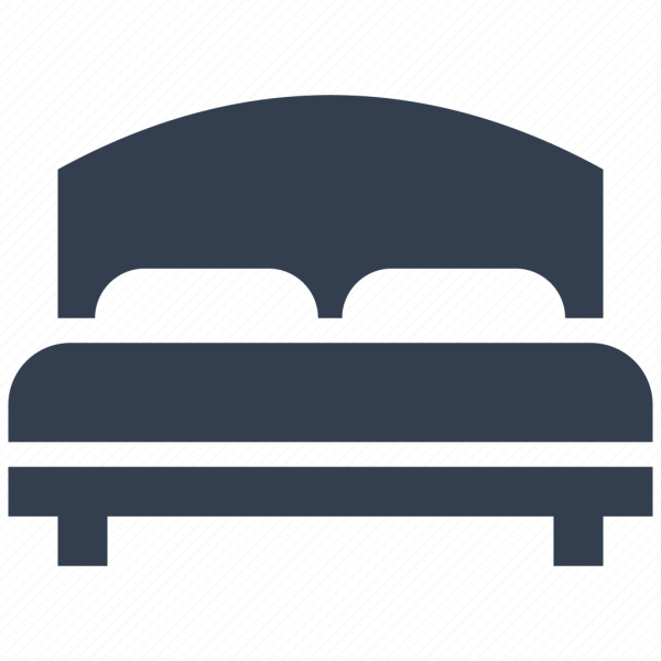 Кровать силуэт