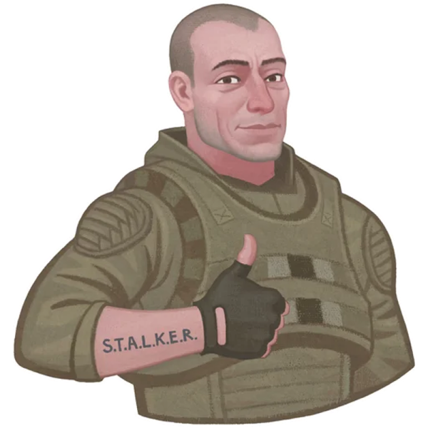 Стикеры сталкер монолит