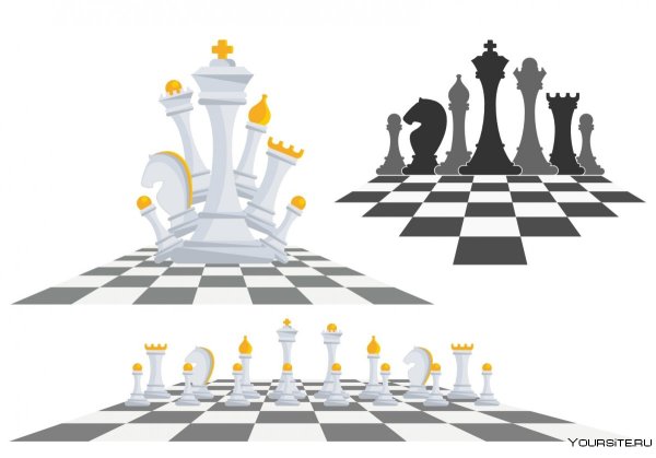 Шахматы вектор