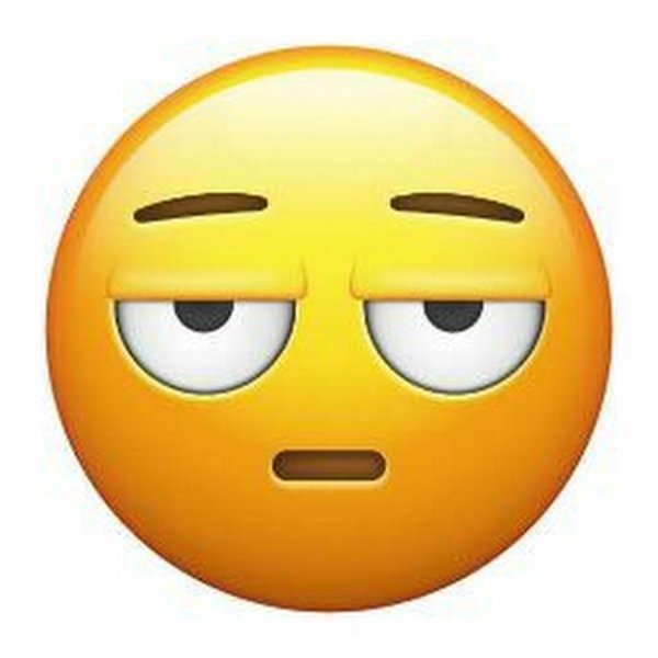 Смайл закатывающий глаза