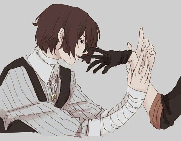 Великий из бродячих псов Дазай руки