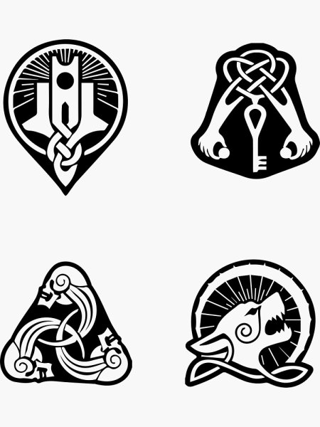 Наклейки the Elder Scrolls