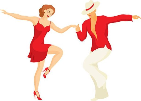 Ча-ча-ча танец рисунок