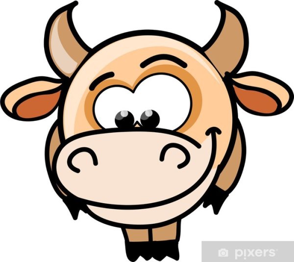 Корова логотип