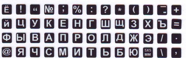 Клавиатура и мышь на прозрачном фоне