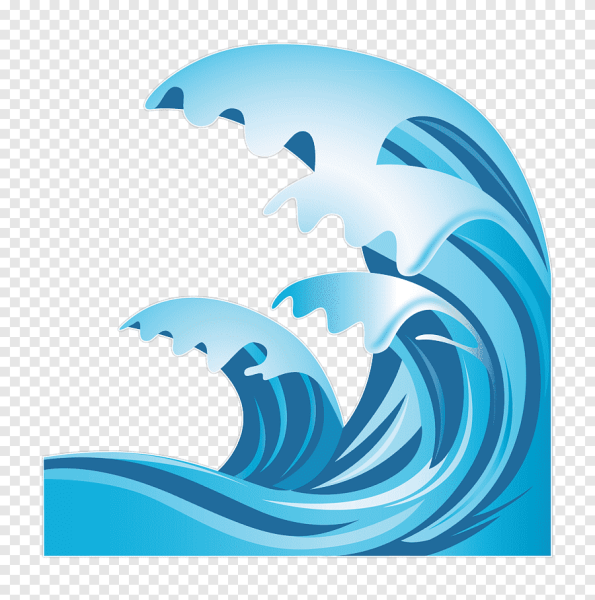 Море волны рисунок