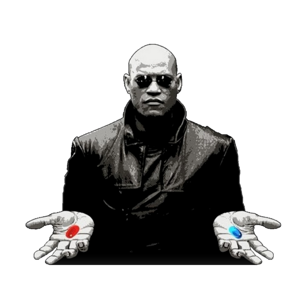 Матрица Морфеус 2 таблетки