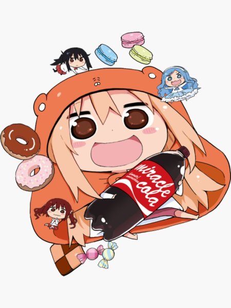 Двуличная сестрёнка Умару надпись