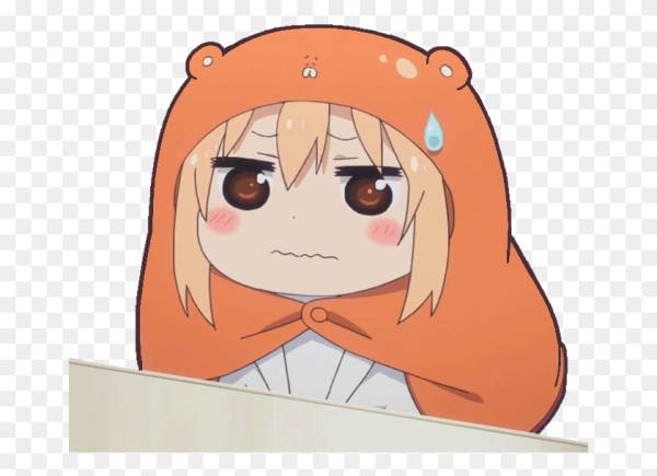 Аниме стикер Умару Чан