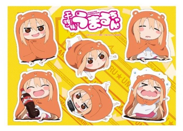 Аниме стикер наклейка Умару Чан