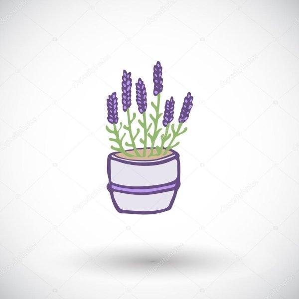 Лаванда эмодзи