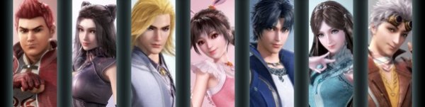 Боевой Континент Douluo Dalu персонажи