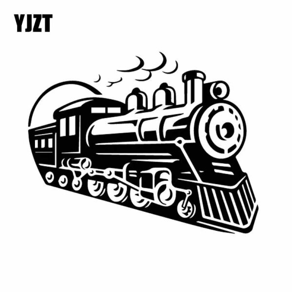 Паровоз силуэт