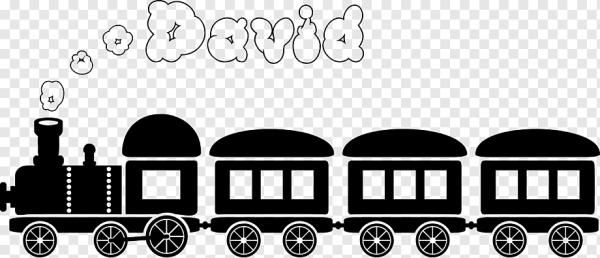 Наклейка паровоз