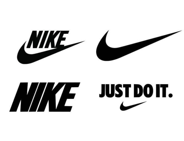 Nike надпись