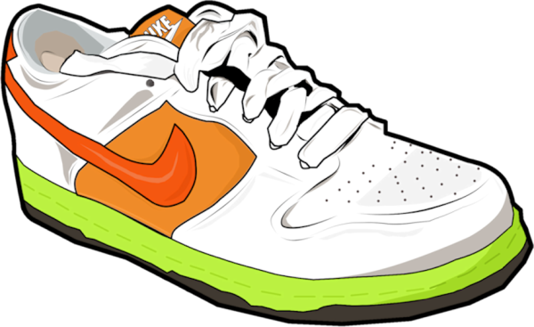 Nike Air Jordan 1 стикер