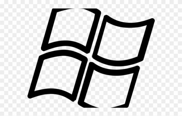 Логотип виндовс нарисовать