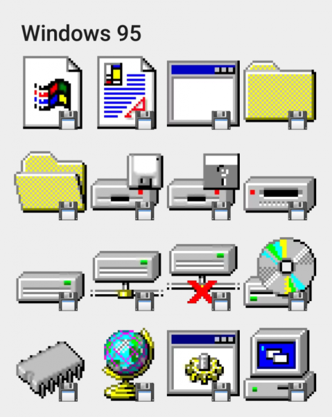 Старые иконки виндовс