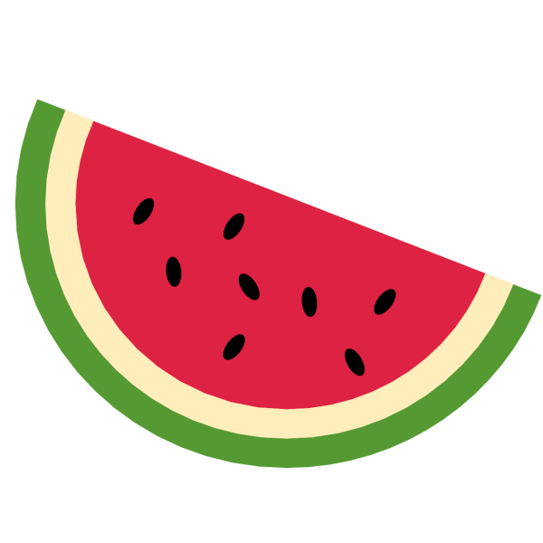 Арбуз стикер