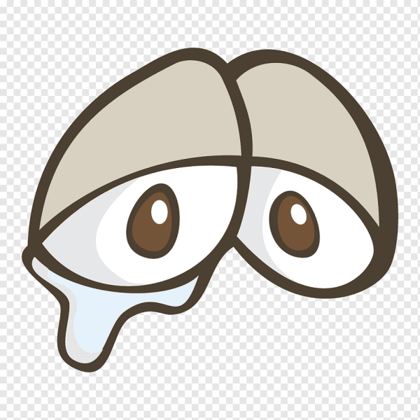 Глаз мультяшный без фона