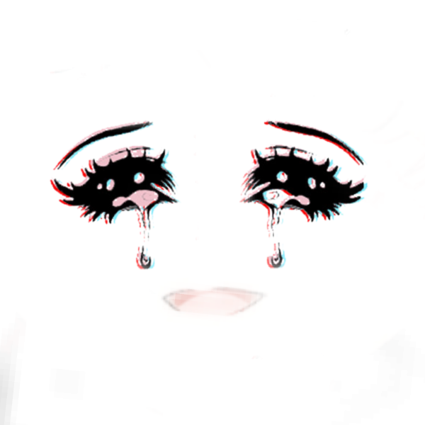 Плачущие глаза аниме