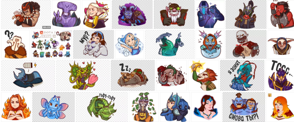 Dota 2 Стикеры