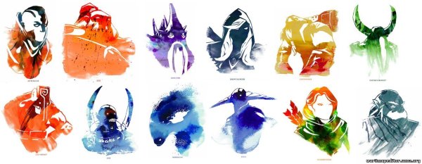 Наклейка доты