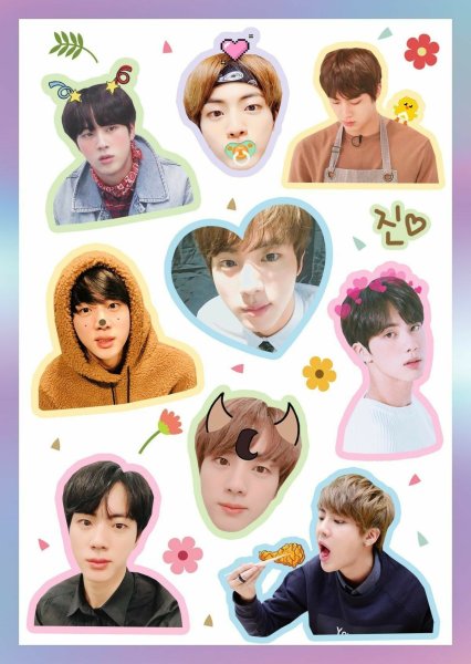 Наклейки БТС BTS