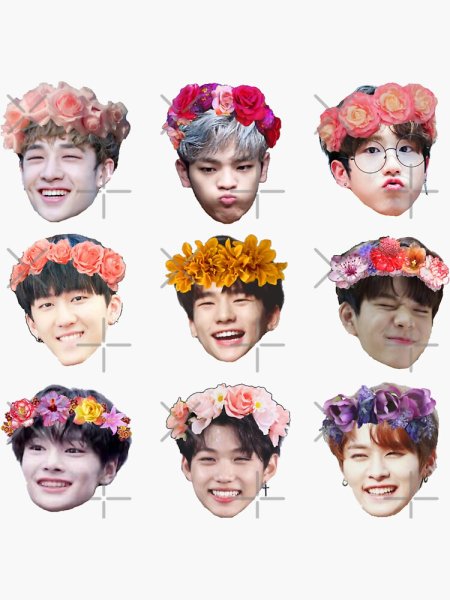 Stray Kids Хёнджин наклейки