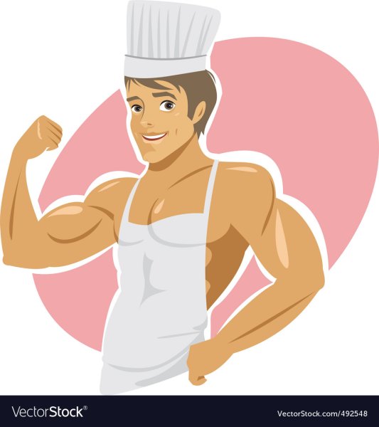 Накаченный повар